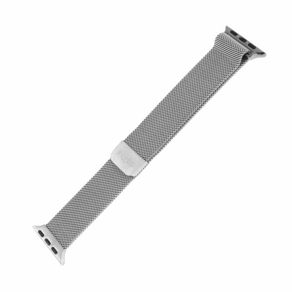 Fixed Apple Watch 44/45/46mm/Apple Watch Ultra Armband Mesh Strap Silver