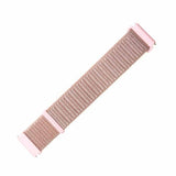 Fixed Samsung Galaxy Watch 20mm Armband Nylon Strap Roseguld