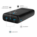Fixed Powerbank Zen 20 20W 20 000 mAh USB-C 2xUSB-A Svart