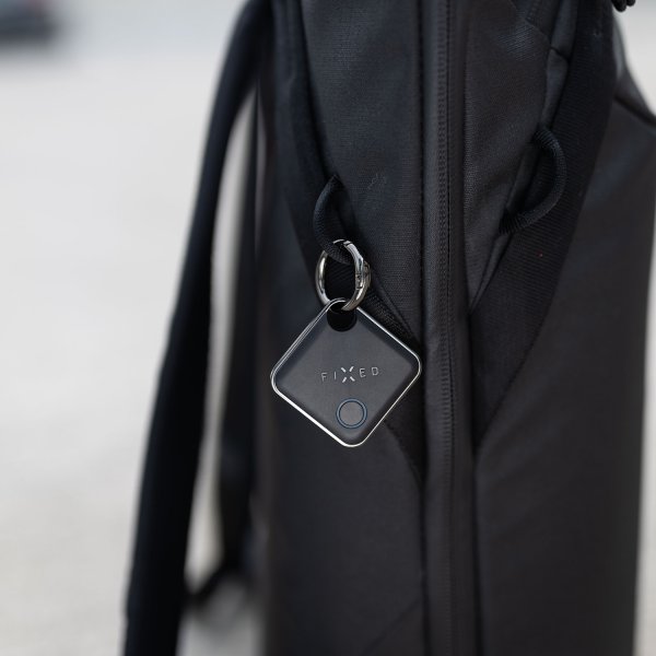 Fixed Tag Bluetooth Smart Tracker Find My Svart