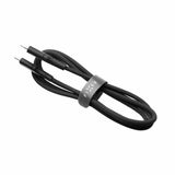 Fixed Kabel Liquid Silicone USB-C/USB-C 2m Svart