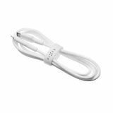 Fixed Kabel Liquid Silicone USB-C/USB-C 0.5m Vit