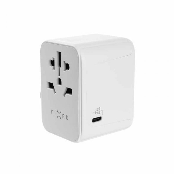 Fixed Laddare Travel Adapter USB-A/USB-C 30W
