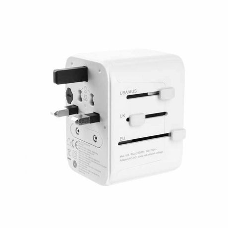 Fixed Laddare Travel Adapter USB-A/USB-C 30W