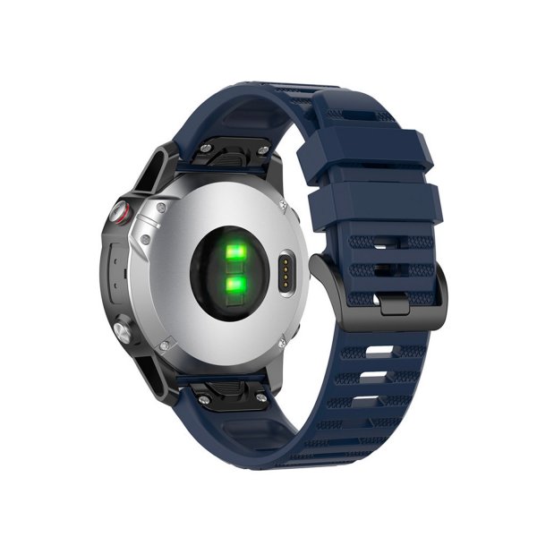 Fixed Garmin QuickFit 26mm Armband Silicone Strap Blå