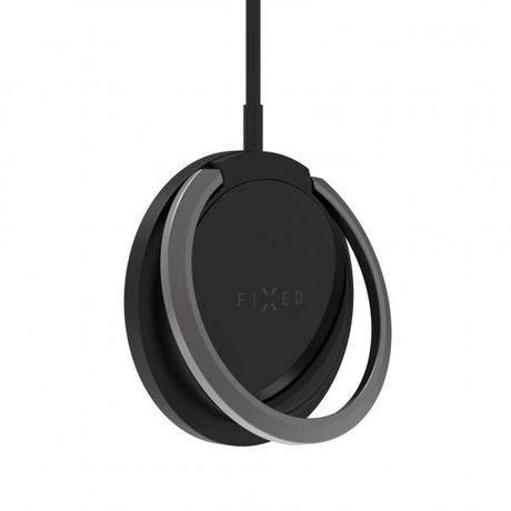 Fixed Trådlös Laddare MagPad Wireless Charger MagSafe Svart
