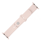 Fixed Apple Watch 44/45/46mm Armband Silicone Sporty Strap Rosa