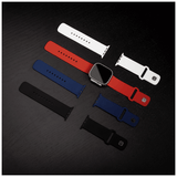 Fixed Apple Watch Ultra 49mm Armband Silicone Sporty Strap Svart