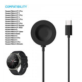 Fixed Laddare Huawei Watch USB-C 1m Svart