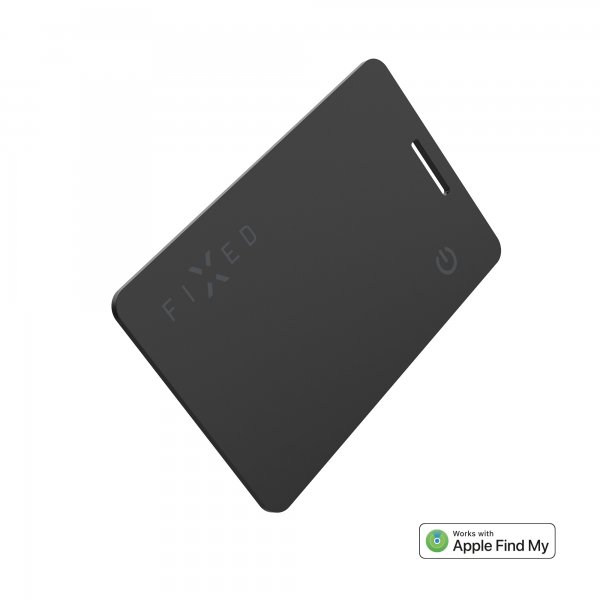 Fixed Tag Card Smart Tracker Svart
