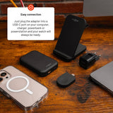 Fixed Laddare Apple Watch USB-C Svart