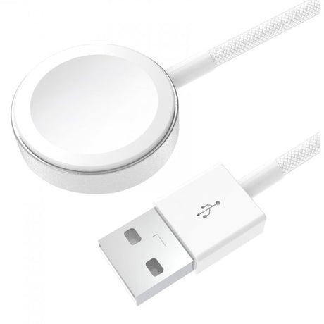 Celly Apple Watch Laddare USB-A 1m Vit