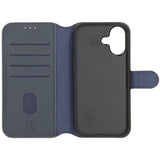 Rvelon iPhone 17 Fodral 4 Kortfack Löstagbart Skal Blå