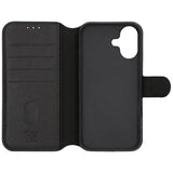 Rvelon iPhone 17 Fodral Äkta Läder Svart