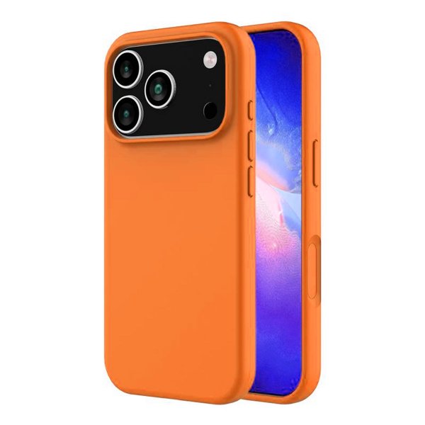 Rvelon iPhone 17 Pro Max Skal Silikon MagSafe Orange