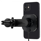 Spigen Bilhållare OneTap Magnetic Car Mount Air Vent Wireless Charging Svart
