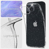 Spigen iPhone 14 Plus Skal Liquid Crystal Glitter Crystal Quartz