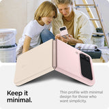 Spigen Samsung Galaxy Z Flip 4 Skal AirSkin Cotton Pink