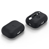 Spigen AirPods Pro 2 Skal Silicone Fit Svart