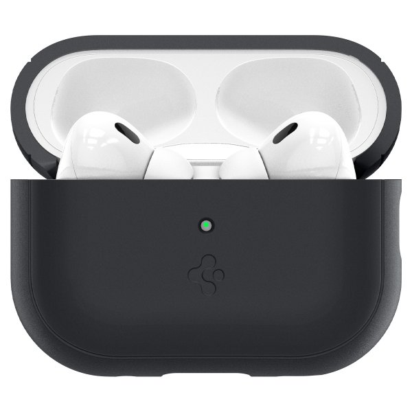 Spigen AirPods Pro 2 Skal Silicone Fit Svart