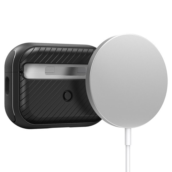 Spigen AirPods Pro 2 Skal Mag Armor MagFit Matte Black