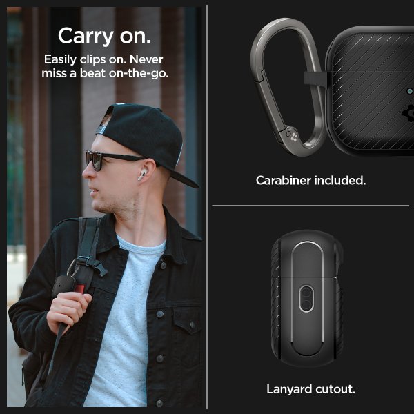 Spigen AirPods Pro 2 Skal Mag Armor MagFit Matte Black