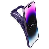 Spigen iPhone 14 Pro Skal Liquid Air Deep Purple