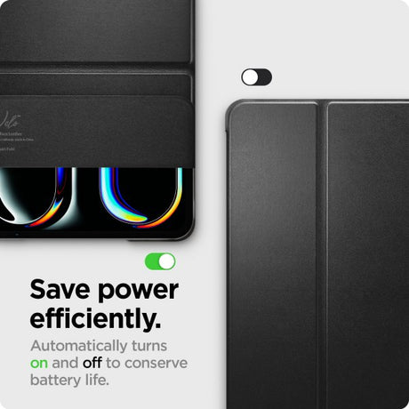 Spigen iPad Pro 13 (M4/M5) Fodral Smart Fold Svart