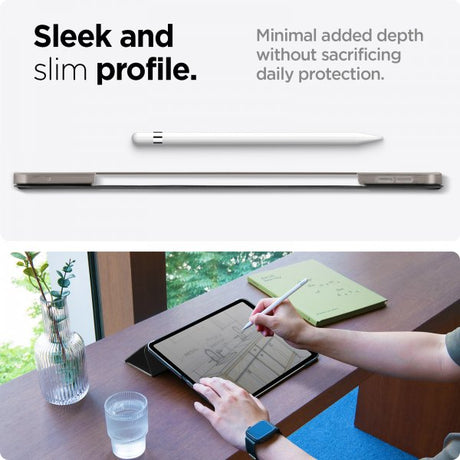 Spigen iPad Pro 13 (M4/M5) Fodral Smart Fold Svart