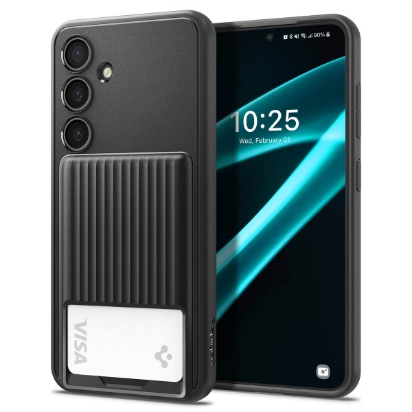 Spigen Samsung Galaxy S24 Plus Skal Liquid Slot Matte Black