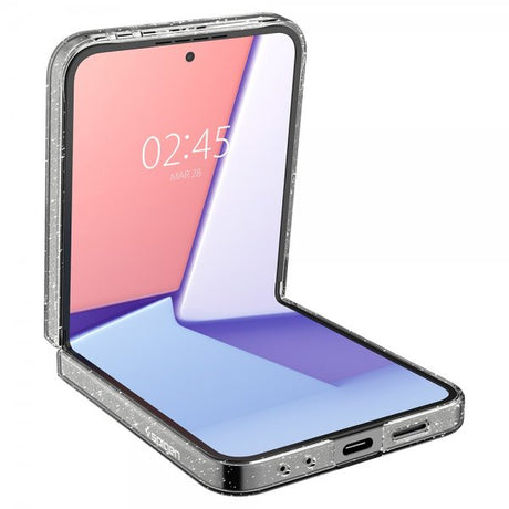 Spigen Samsung Galaxy Z Flip 6/Flip 7 FE Skal Air Skin Glitter Crystal Quartz