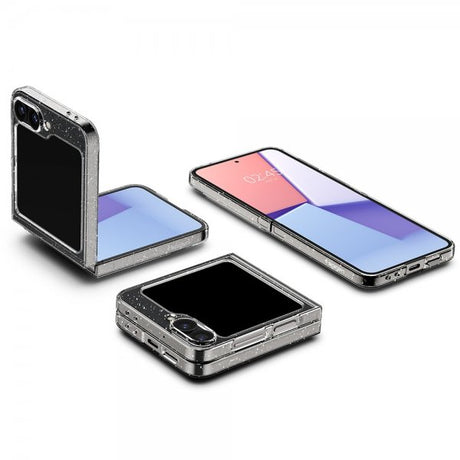 Spigen Samsung Galaxy Z Flip 6/Flip 7 FE Skal Air Skin Glitter Crystal Quartz