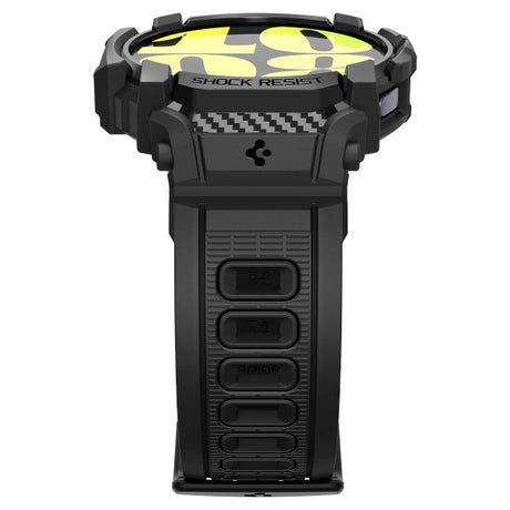 Spigen Samsung Galaxy Watch 7 40mm Armband och Skal Rugged Armor Pro Matte Black