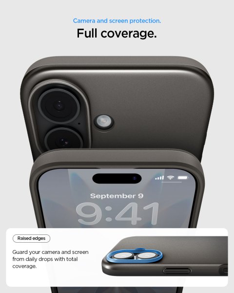 Spigen iPhone 17 Skal Thin Fit MagFit Gunmetal