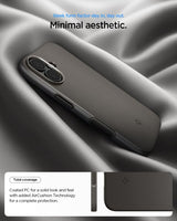 Spigen iPhone 17 Skal Thin Fit MagFit Gunmetal
