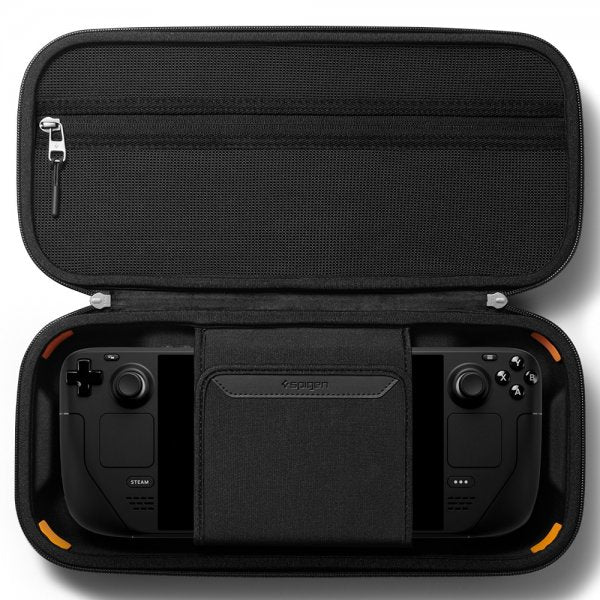 Spigen Steam Deck/Steam Deck OLED Väska Rugged Armor Pro Pouch Svart