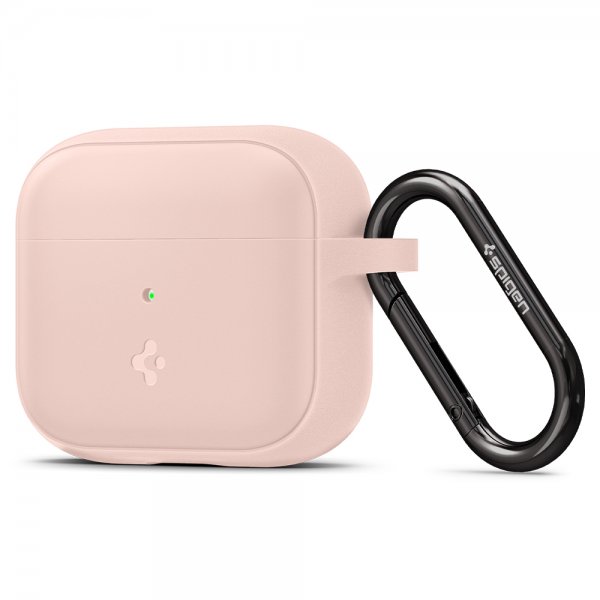 Spigen AirPods 3 Skal Silicone Fit Pink Sand