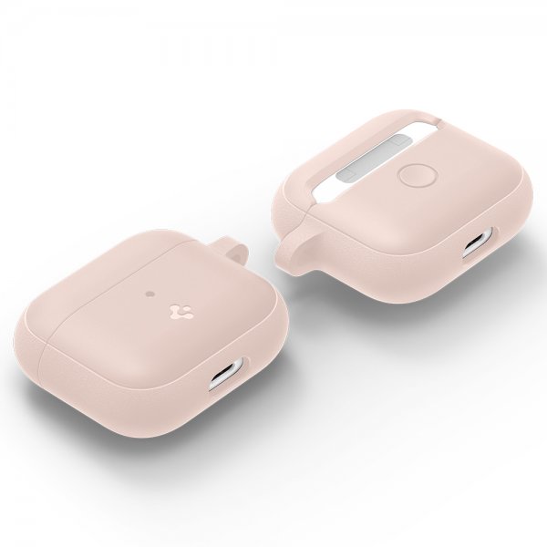 Spigen AirPods 3 Skal Silicone Fit Pink Sand