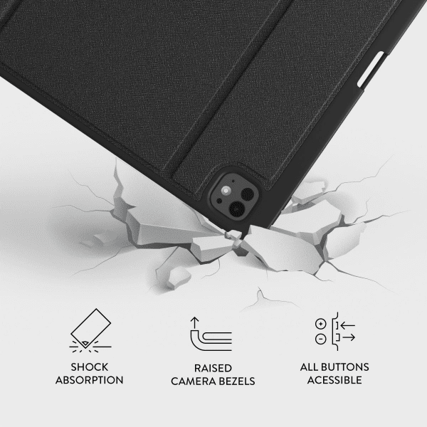 Burga iPad Air 13 (M2/M3/M4) Fodral Folio Island Girl