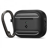 Spigen AirPods Pro 3 Skal Rugged Armor Matte Black