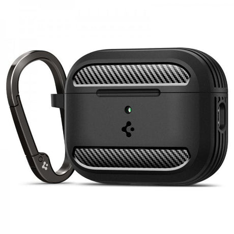Spigen AirPods Pro 3 Skal Rugged Armor Matte Black