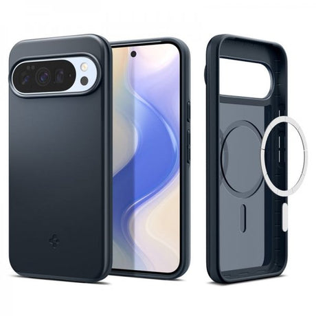 Spigen Google Pixel 10 Pro XL Skal Thin Fit MagFit Metal Slate