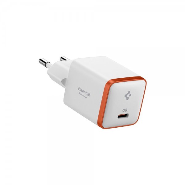 Spigen Essential Laddare 30W USB-C Vit