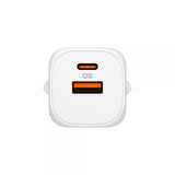 Spigen Essential Laddare 35W 1xUSB-C 1xUSB-A Vit