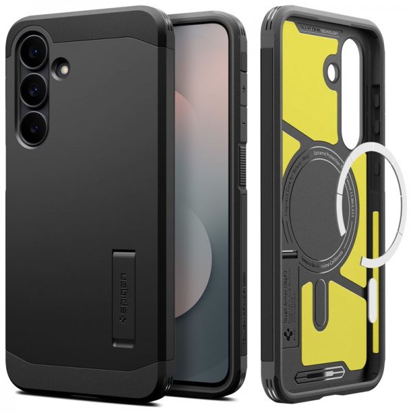 Spigen Samsung Galaxy S25 FE Skal Tough Armor MagFit Svart