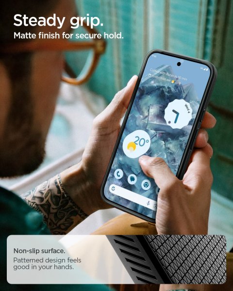 Spigen Google Pixel 10a Skal Liquid Air Matte Black