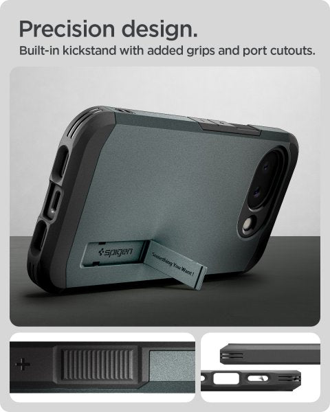 Spigen Google Pixel 10a Skal Tough Armor MagFit Abyss Green