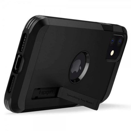 Spigen iPhone 11 Skal Tough Armor Svart