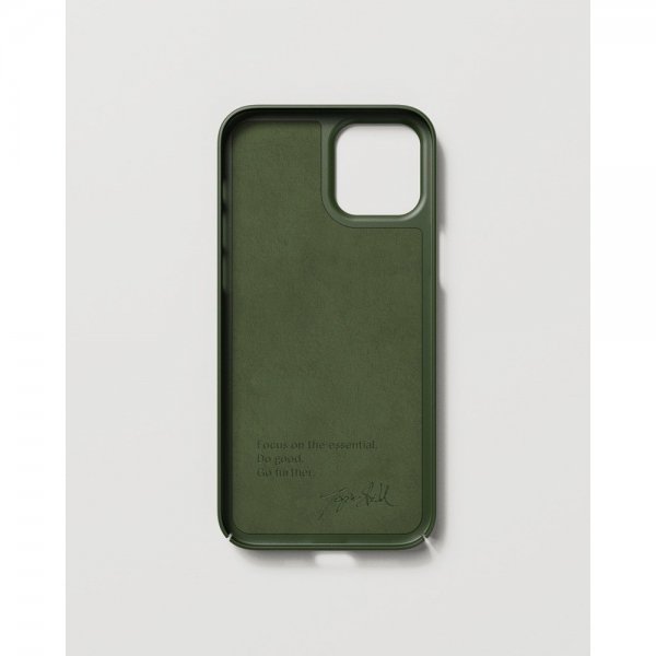 Nudient iPhone 12/iPhone 12 Pro Skal Thin Case MagSafe Pine Green