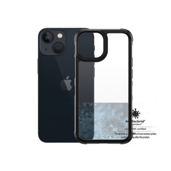 PanzerGlass iPhone 13 Mini Skal SilverBullet Case Svart